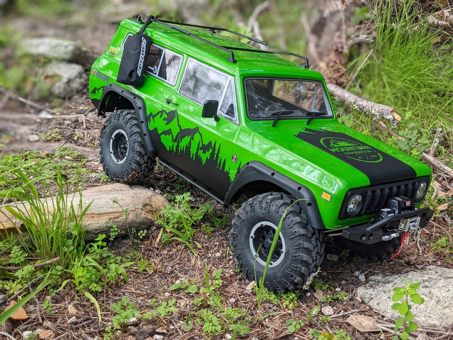 Mountain Treeline Graphics for Redcat Gen 8 V2 Scout Body
