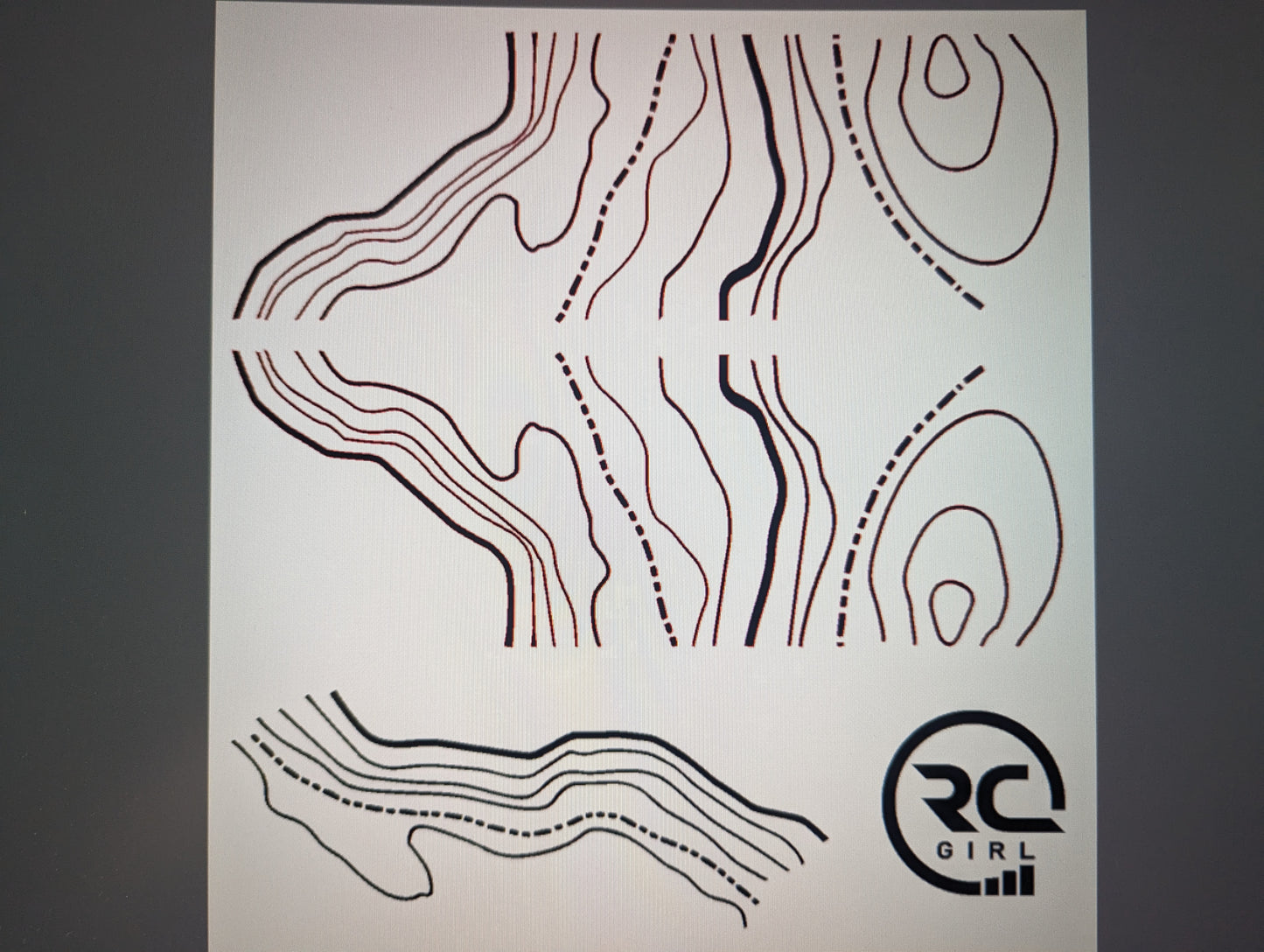 Topography Graphics for RC Crawler (1:10 Scale)