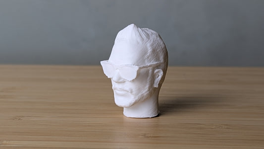 Male RC Driver Head 1:10 Crawler - 'Pete' Knight Customs Print (Head only)