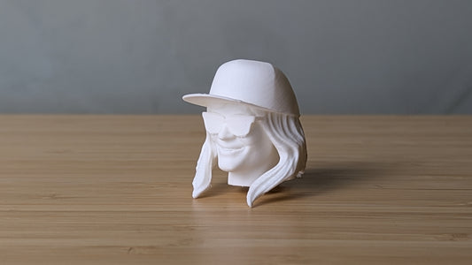 Female RC Driver Head 1:10 scale Crawler - 'Hayley' RC Girl Knight Customs Print (Head only)