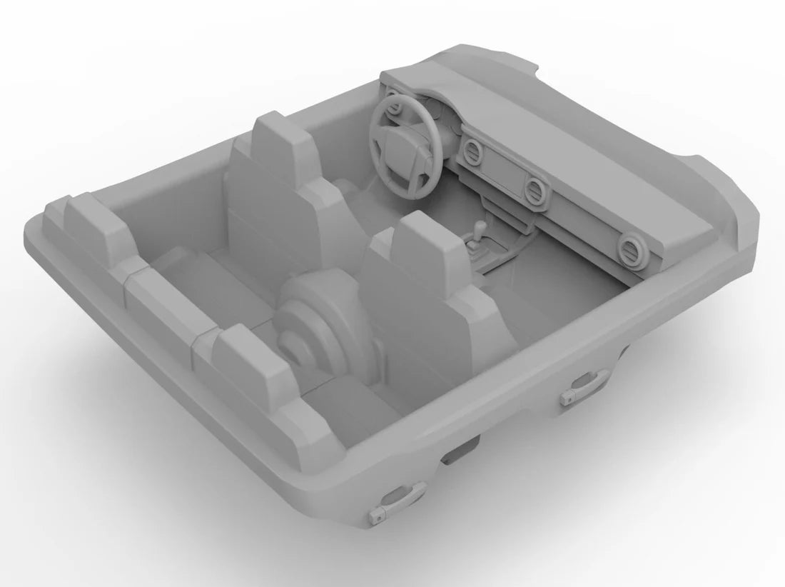 Element RC 1/10 Knightrunner RC crawler scale interior detail set (3D printed)