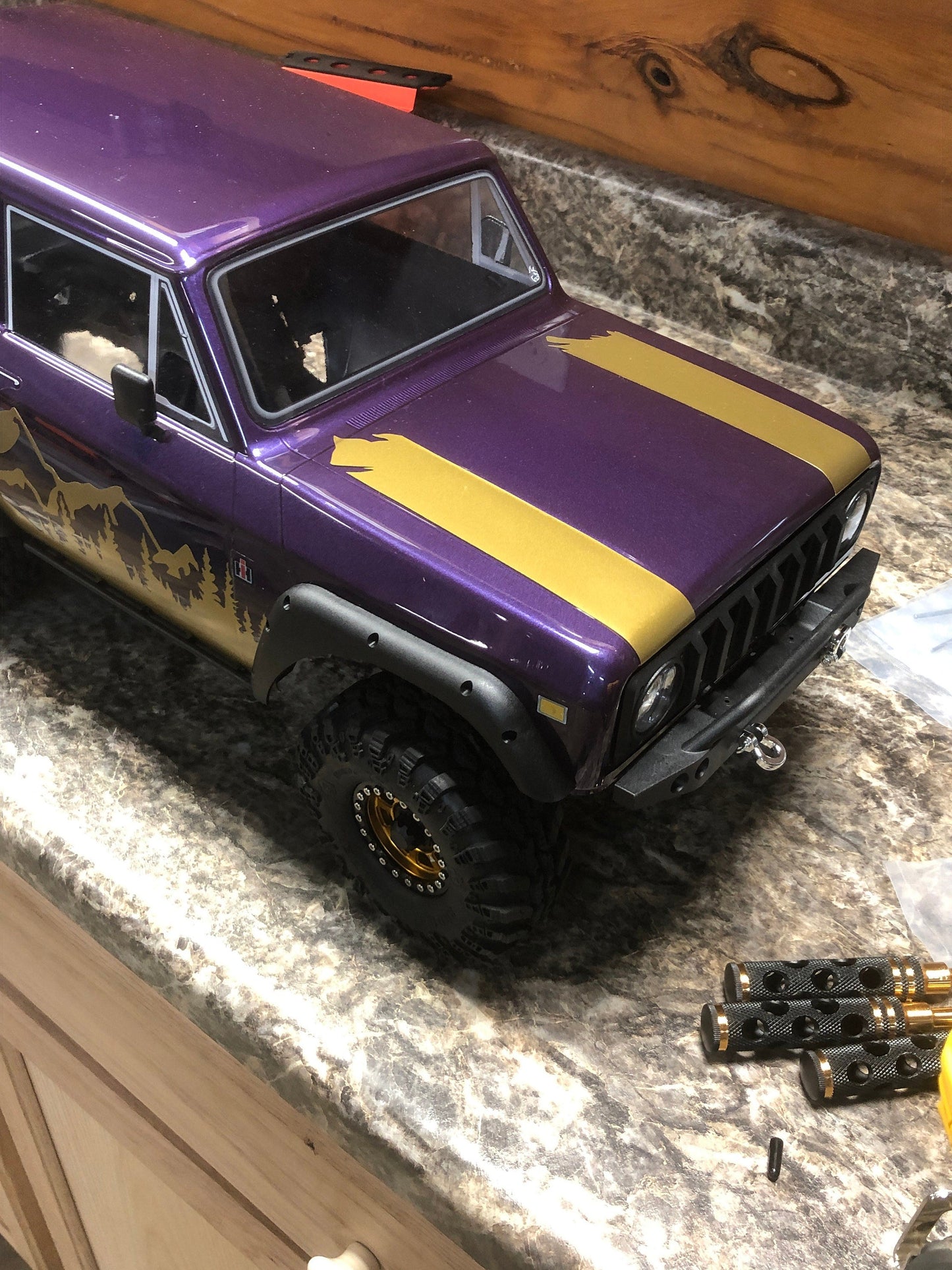 Mountain Treeline Graphics for Redcat Gen 8 V2 Scout Body