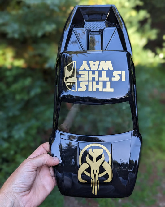 Mandolorian decal set (for Proline Cliffhanger / RC Crawler)