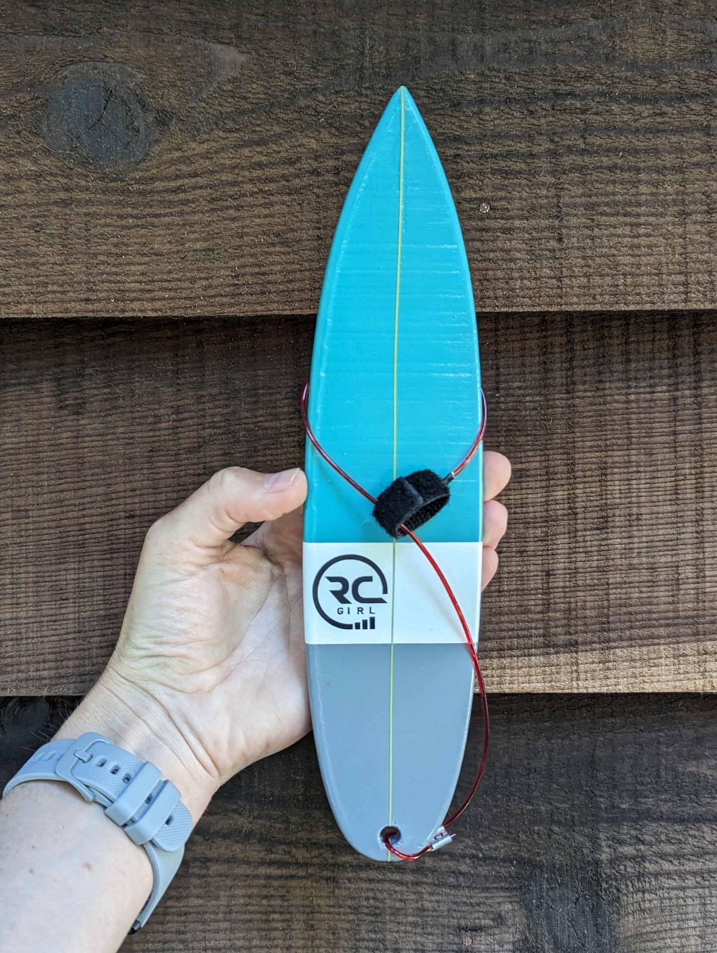 3D Printed Surfboard - unpainted (1:10 scale for RC Crawler)