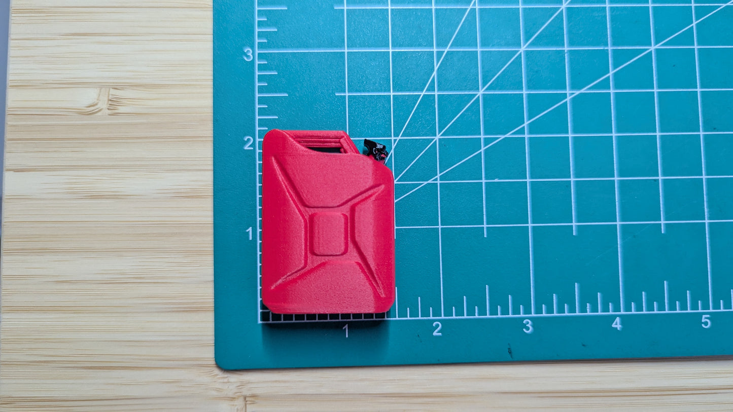 Jerry Can 1:10 Scale Accessory for RC Crawler - Knight Customs Officially Licensed