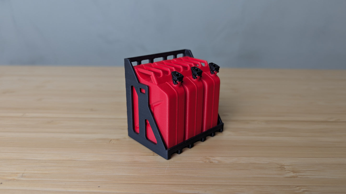 Jerry can holder 1:10 Scale Crawler Accessory - Knight Customs Officially Licensed