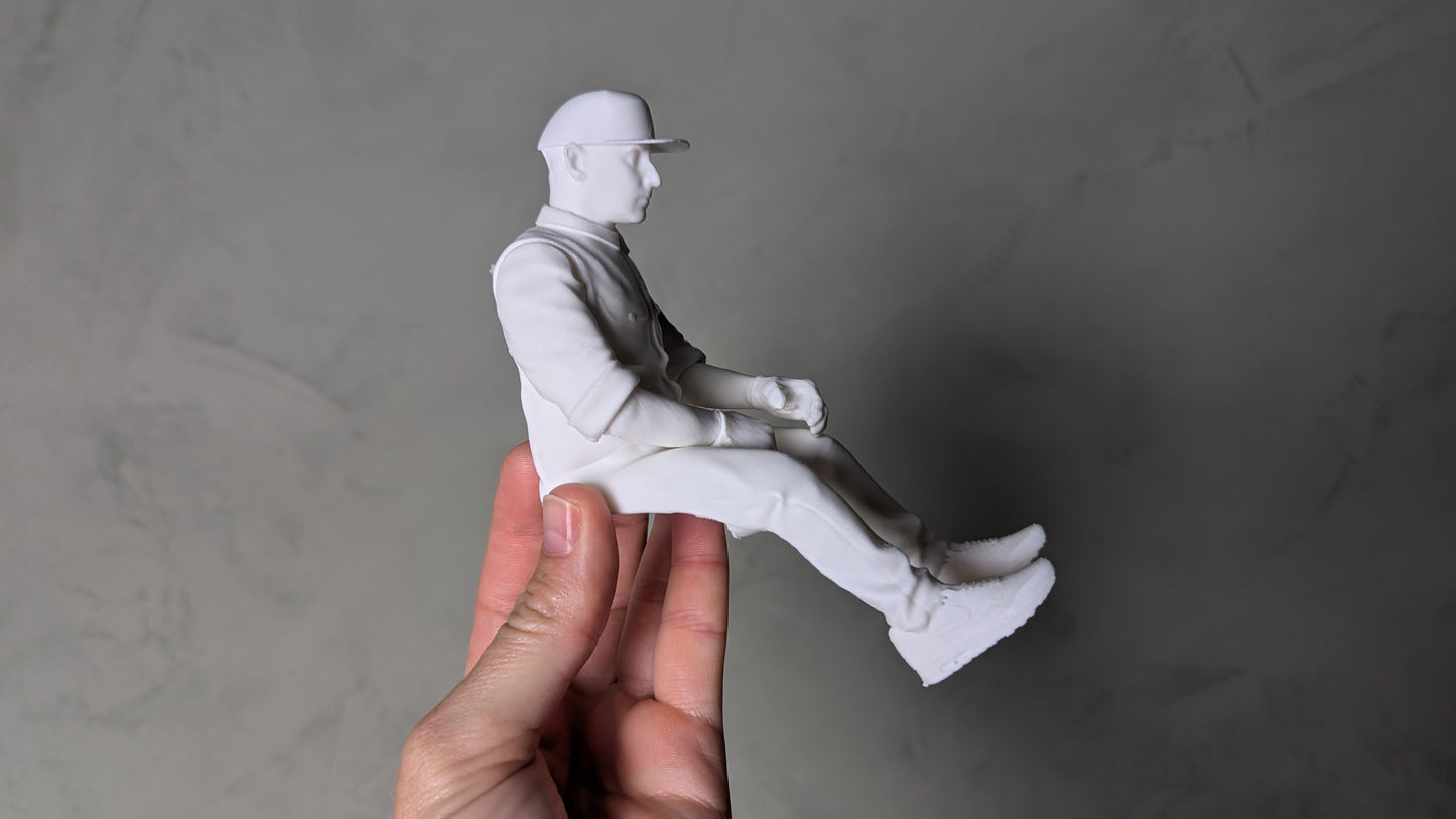 Male RC Driver Figure 1:10 scale Crawler - 'Matt' Knight Customs official 3D Print