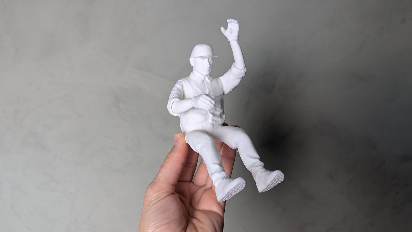 Male RC Driver Figure 1:10 scale Crawler - 'Matt' Knight Customs official 3D Print