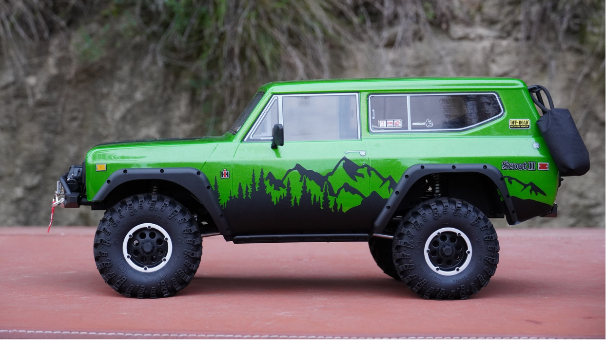 Mountain Treeline Graphics for Redcat Gen 8 V2 Scout Body