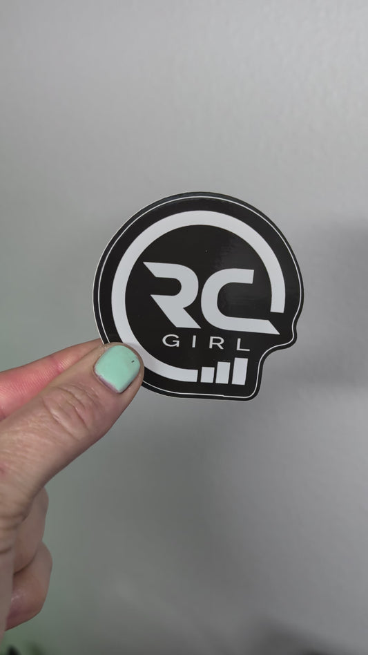 RC Girl 3" Sticker