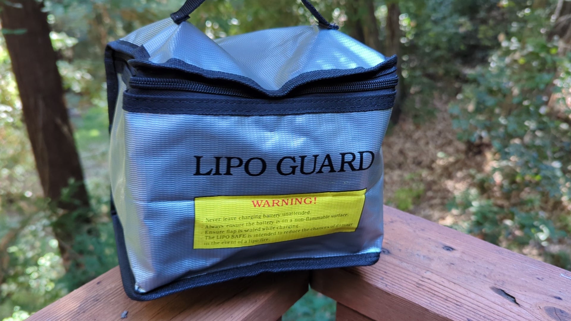 Lipo Safety Bag – Fireproof Battery Storage For Drones, Tools & RC Cars