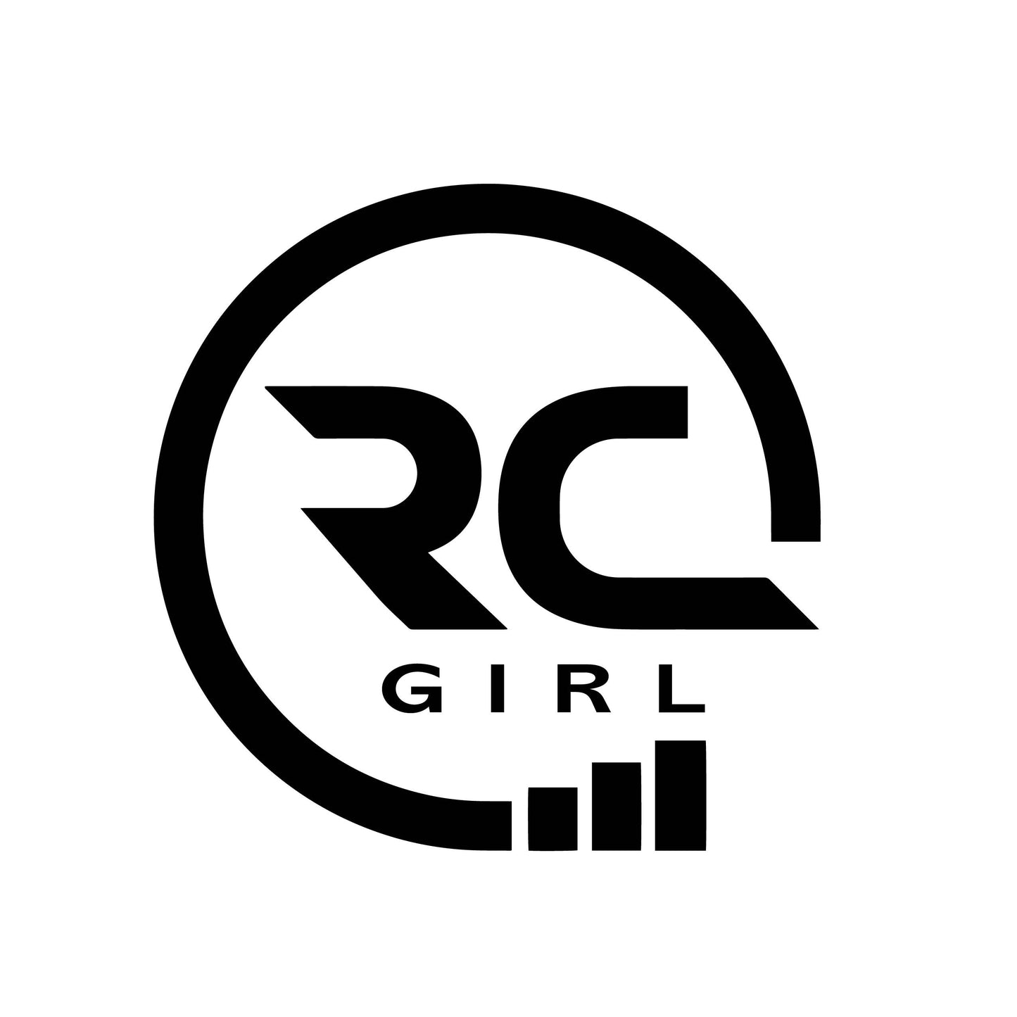 RC GIRL vinyl decal