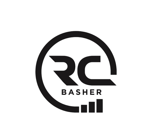 RC BASHER vinyl decal