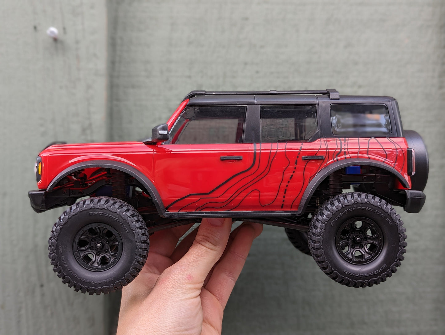 Topography Graphics for the TRX-4M Bronco, by The RC Girl