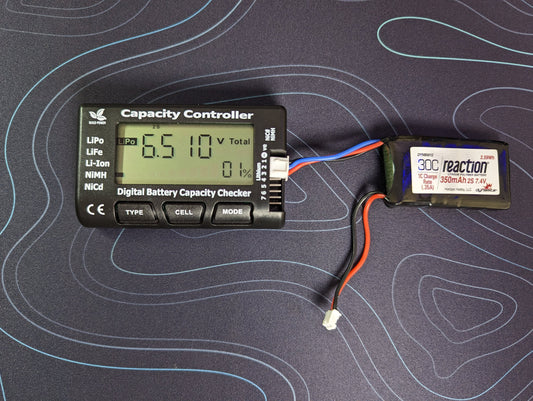 RC Battery Capacity Checker, by The RC Girl