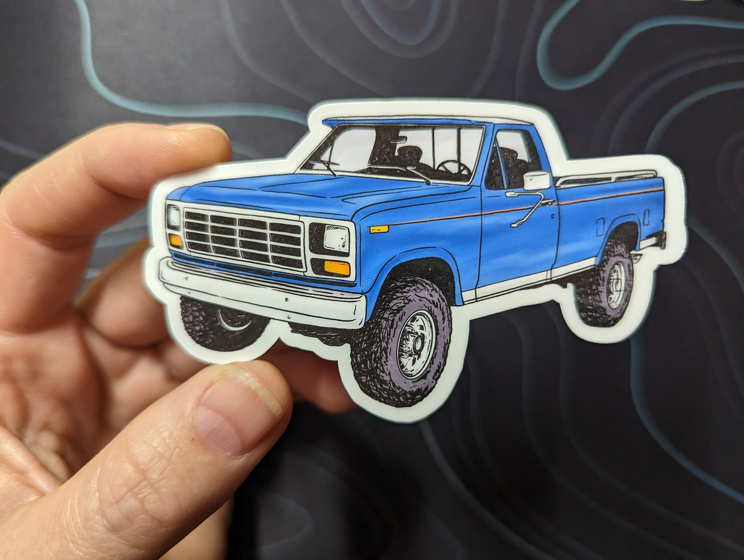 Ford F250 Super Duty Die Cut Sticker - by The RC Girl