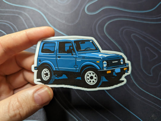 Suzuki Jimny Die Cut Sticker - by The RC Girl