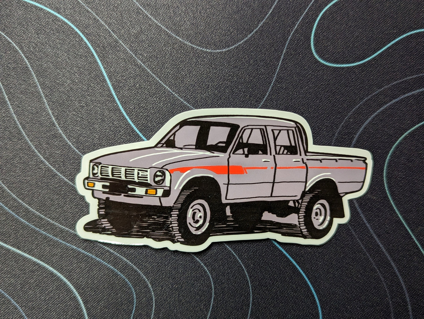 Toyota Hilux Truck Die Cut Sticker - by The RC Girl