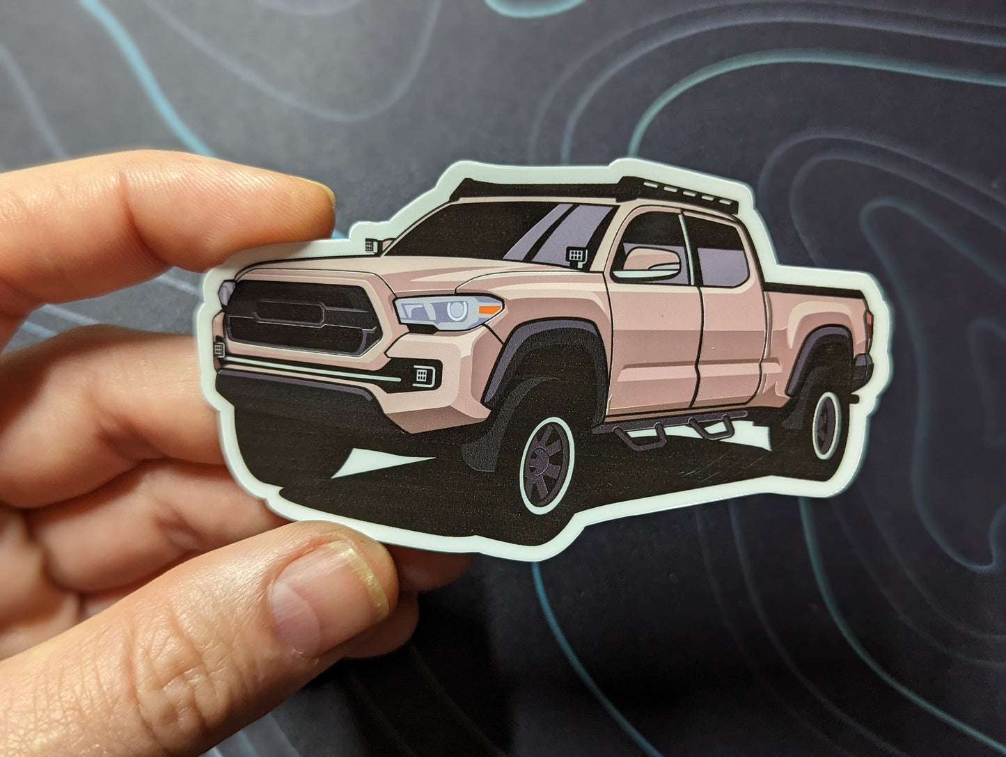 Tacoma TRD Die Cut Sticker - by The RC Girl