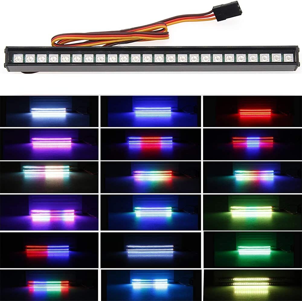 Party Mode Light Bar for RC Crawlers (6"), by The RC Girl